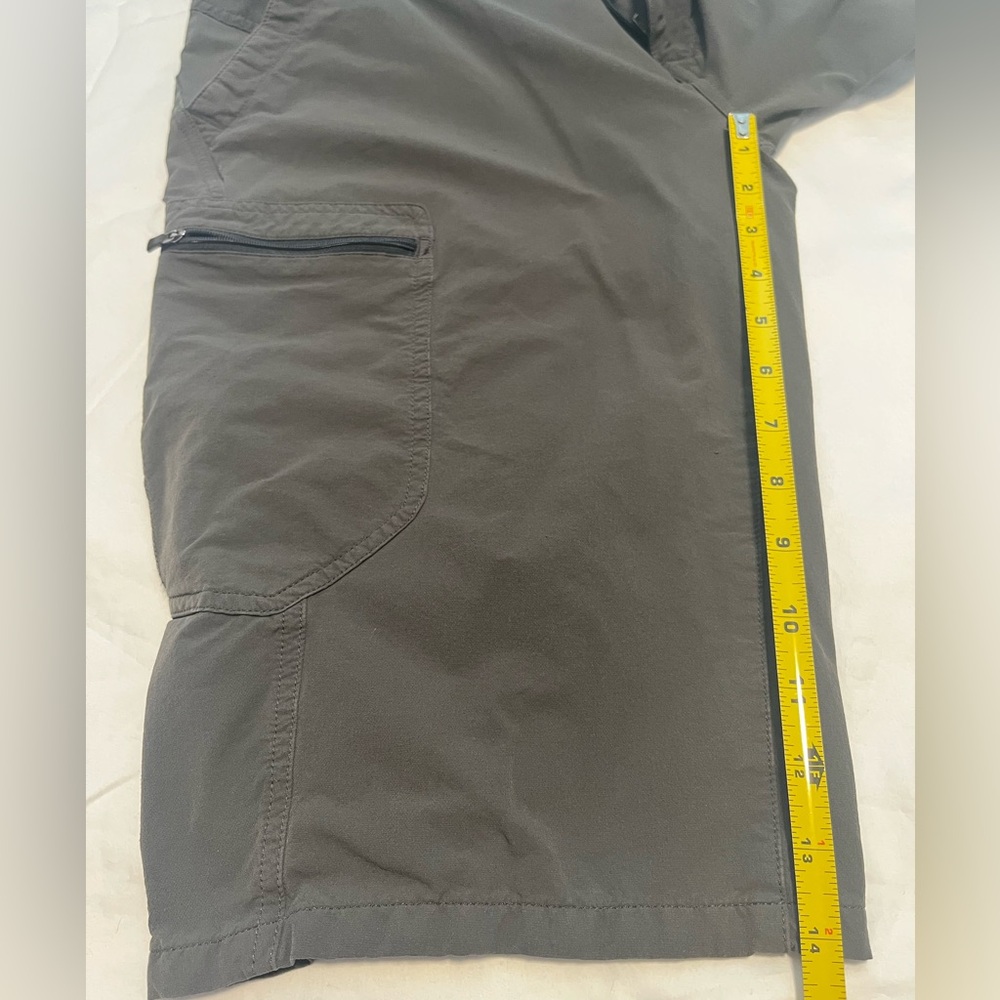 REI Men's Co - Op Sahara Dark Grey Lightweight Cargo Shorts Size 38 - Picture 8 of 12